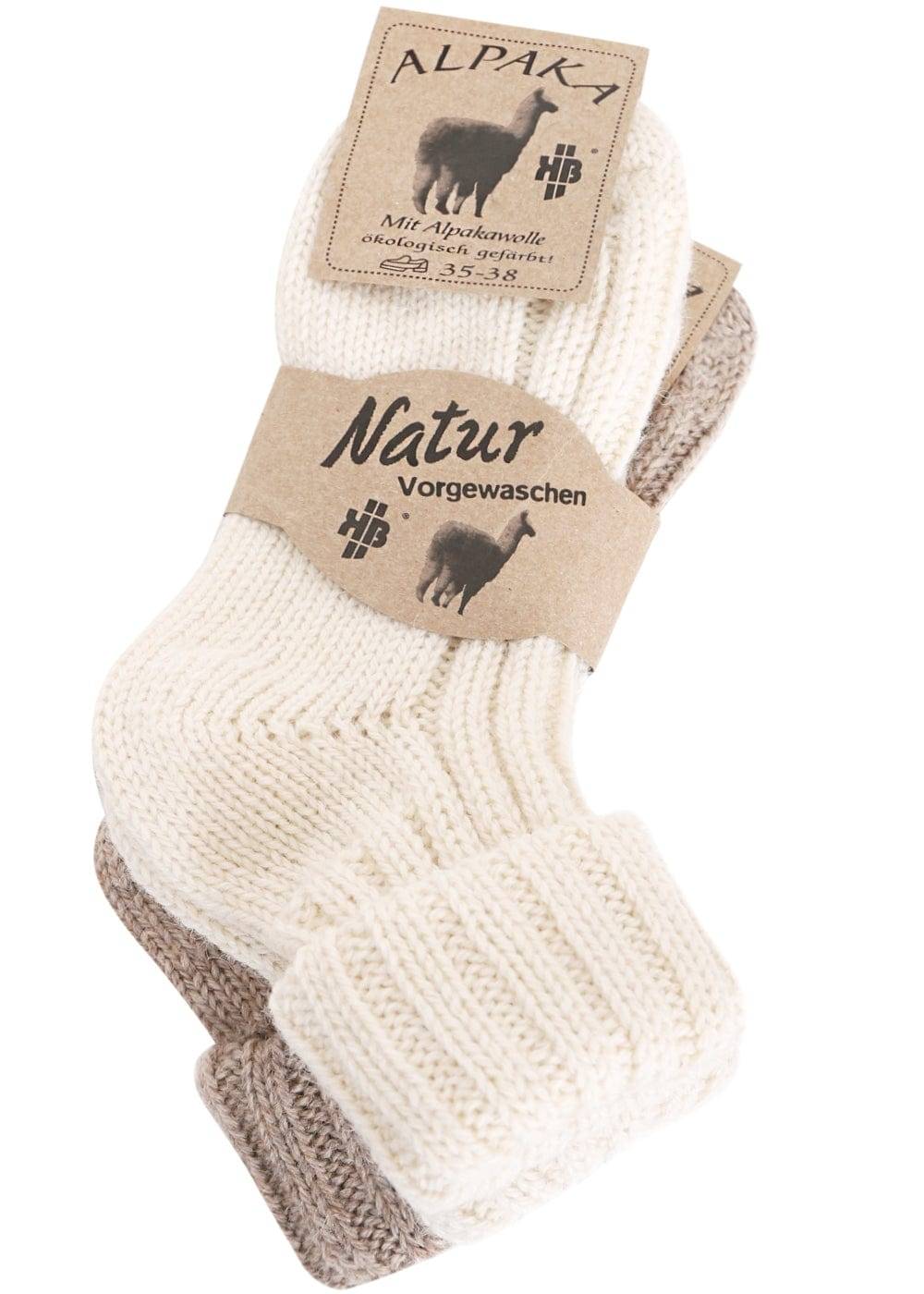 KB Socken Alpakasocken Umschlag - nicht festgenäht Lagerräumung