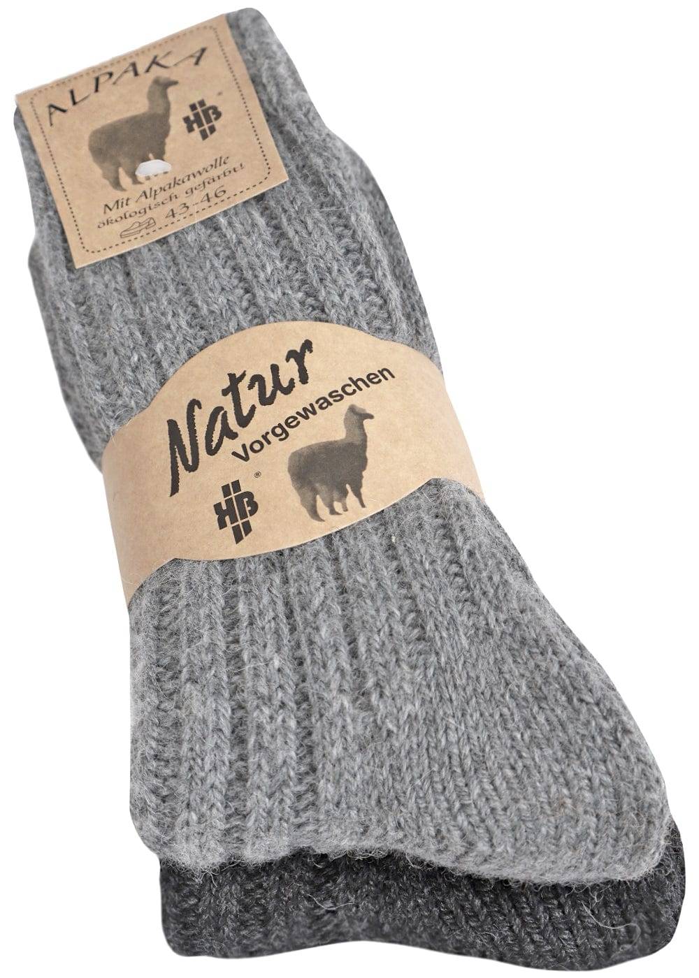 KB Socken Alpakasocken dick gestrickt - 2 Paar Zeitlich begrenztes Angebot