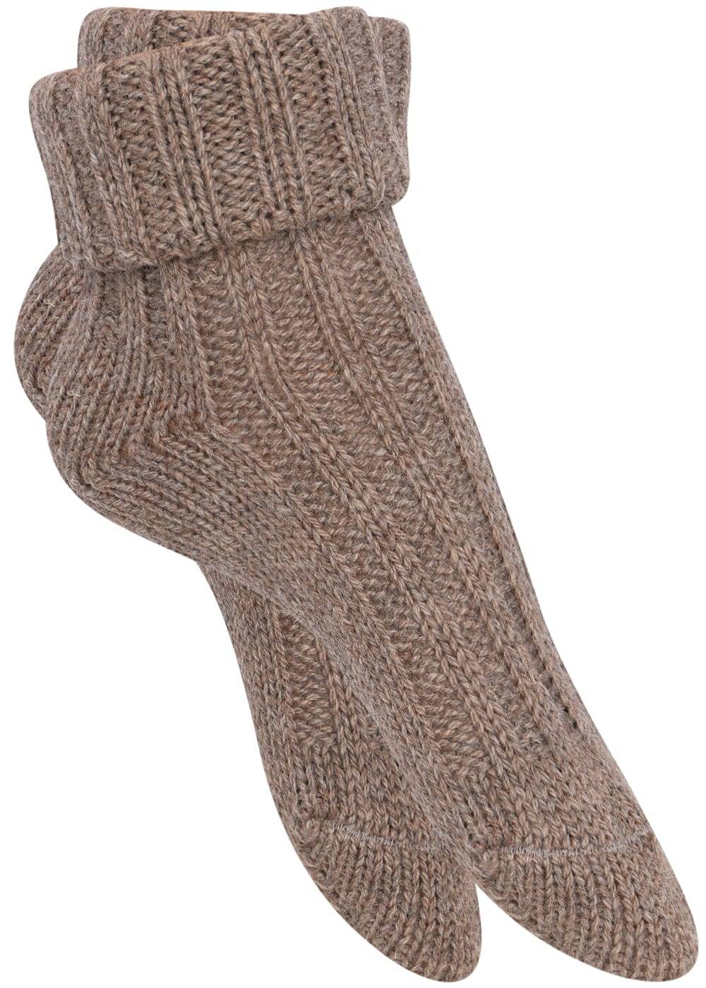 KB Socken Alpakasocken mit Umschlag dickgestrickt - 2 Paar VIP-Rabatte