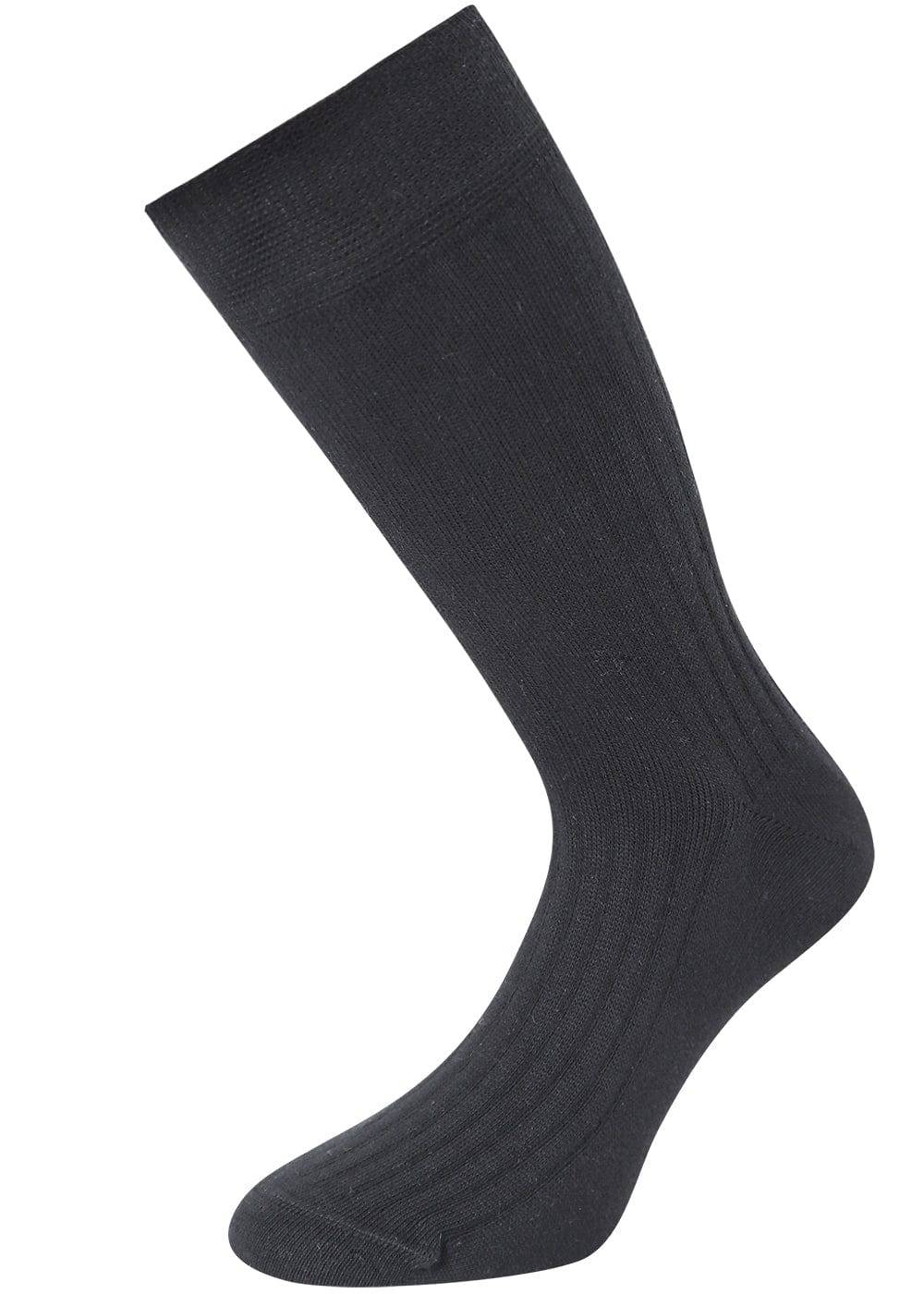 KB Socken Herrensocken Schwarz 100% Baumwolle - 10 Paar Letzte 2 Tage