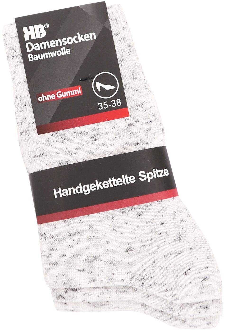 KB Socken Damensocken ohne Gummi - Italy Melange - 10 Paar zollfrei