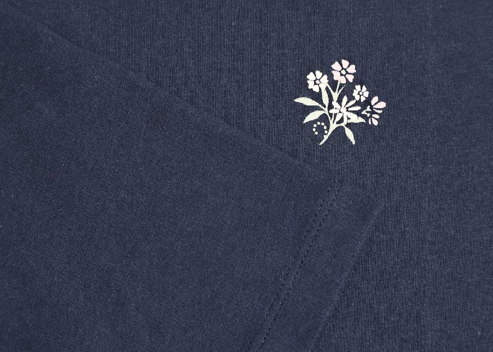 KB Socken Damen Schlafanzug lang dunkelblau - 100% Baumwolle Saisonschlussverkauf