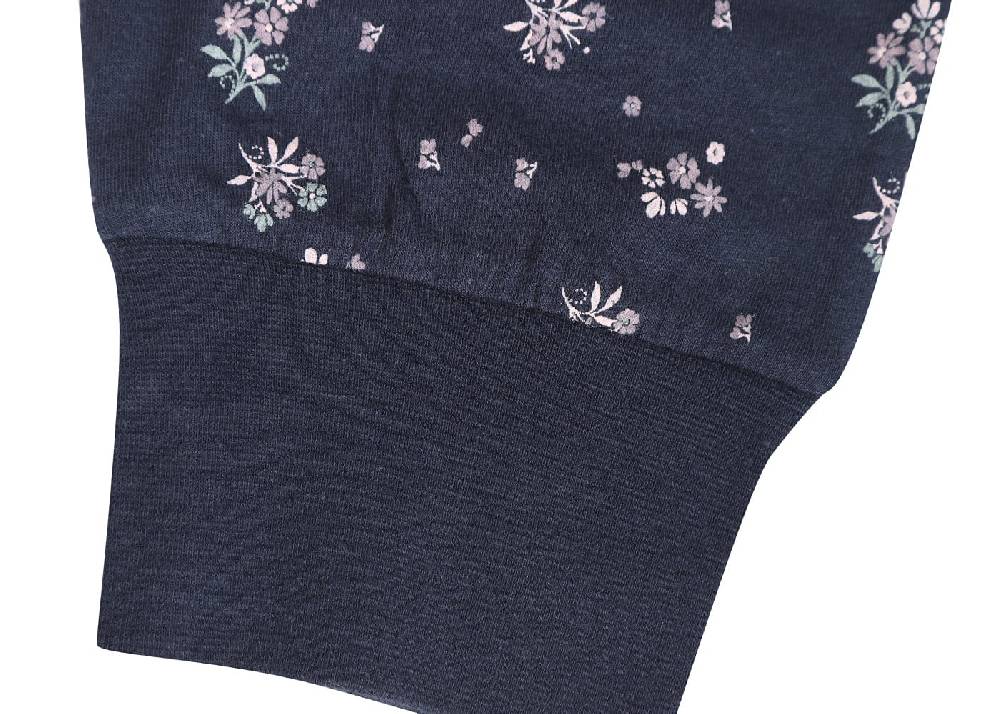 KB Socken Damen Schlafanzug lang dunkelblau - 100% Baumwolle Saisonschlussverkauf