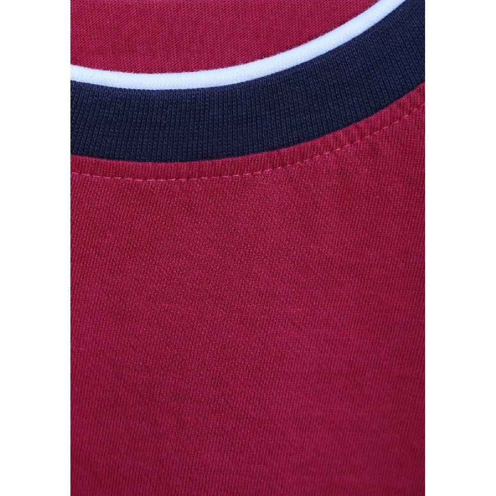 KB Socken Herren Schlafanzug kurz in rot - 100% Baumwolle Muttertagsangebot