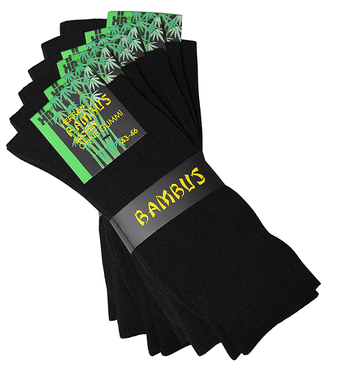 KB Socken Damen Bambussocken Socken schwarz ohne Gummi - 6 Paar Im Verkauf