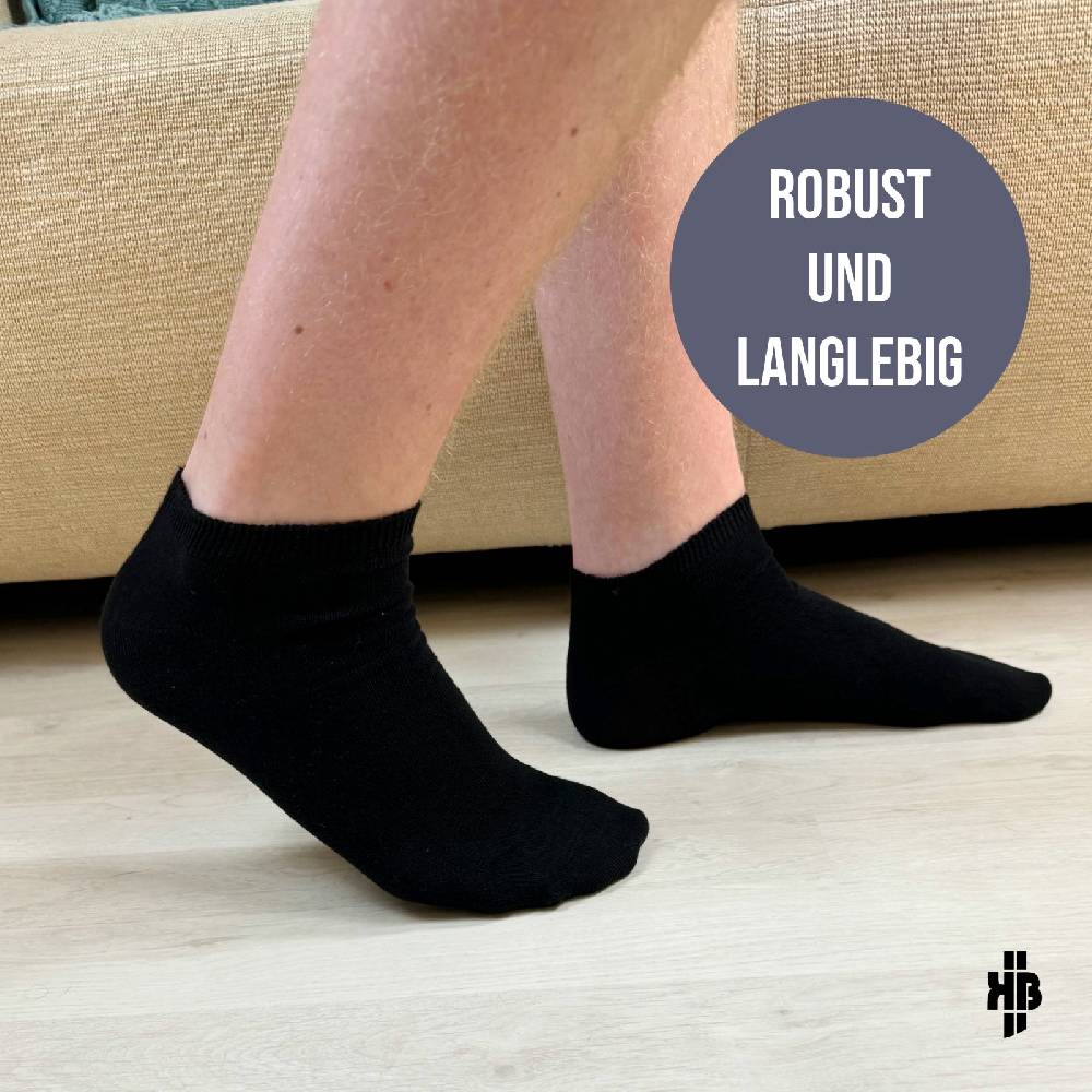 KB Socken Herren Sneakersocken schwarz - 10 Paar Online