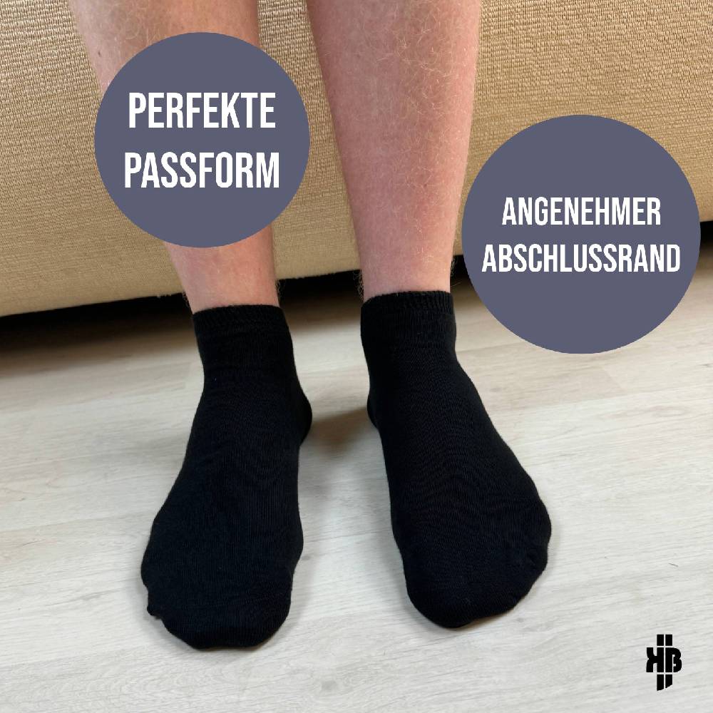 KB Socken Herren Sneakersocken schwarz - 10 Paar Online
