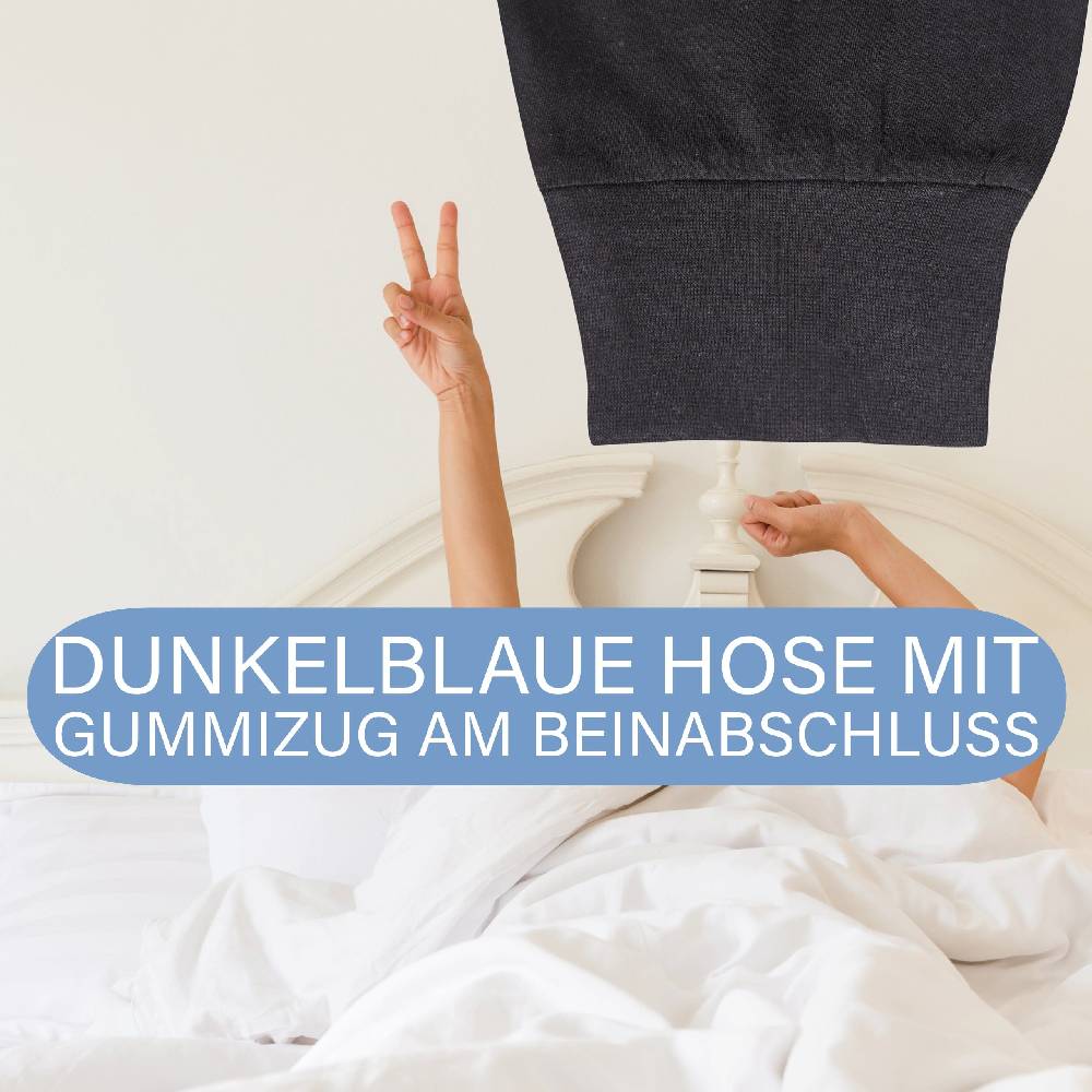 KB Socken Herren Schlafanzug lang blau - 100% Baumwolle Zeitbegrenzte Promotion