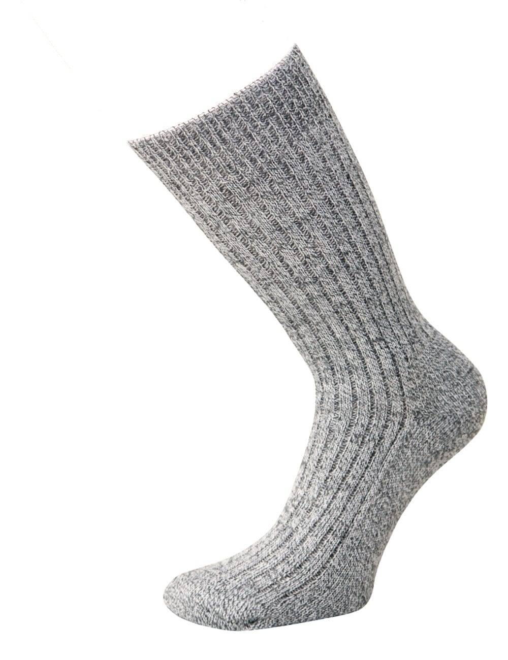 KB Socken Norwegersocken Frotteesohle Graumeliert - 3 Paar Black Friday Preise
