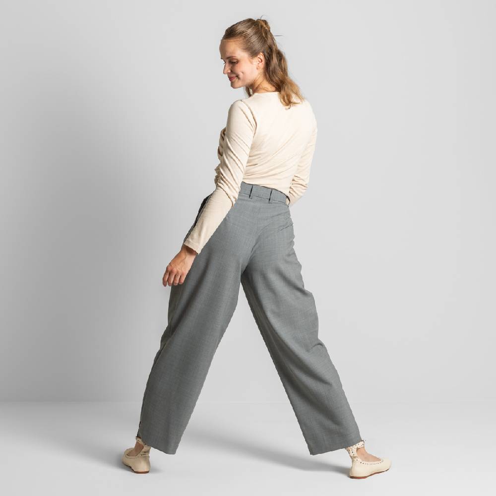 LIVING CRAFTS ELEXA - Hose - Grey Melange Kostenloser Versand international