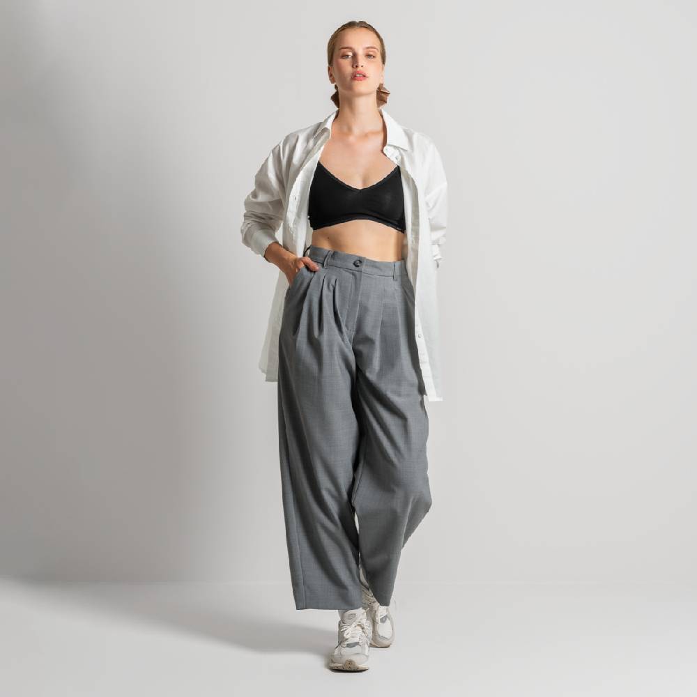 LIVING CRAFTS ELEXA - Hose - Grey Melange Kostenloser Versand international