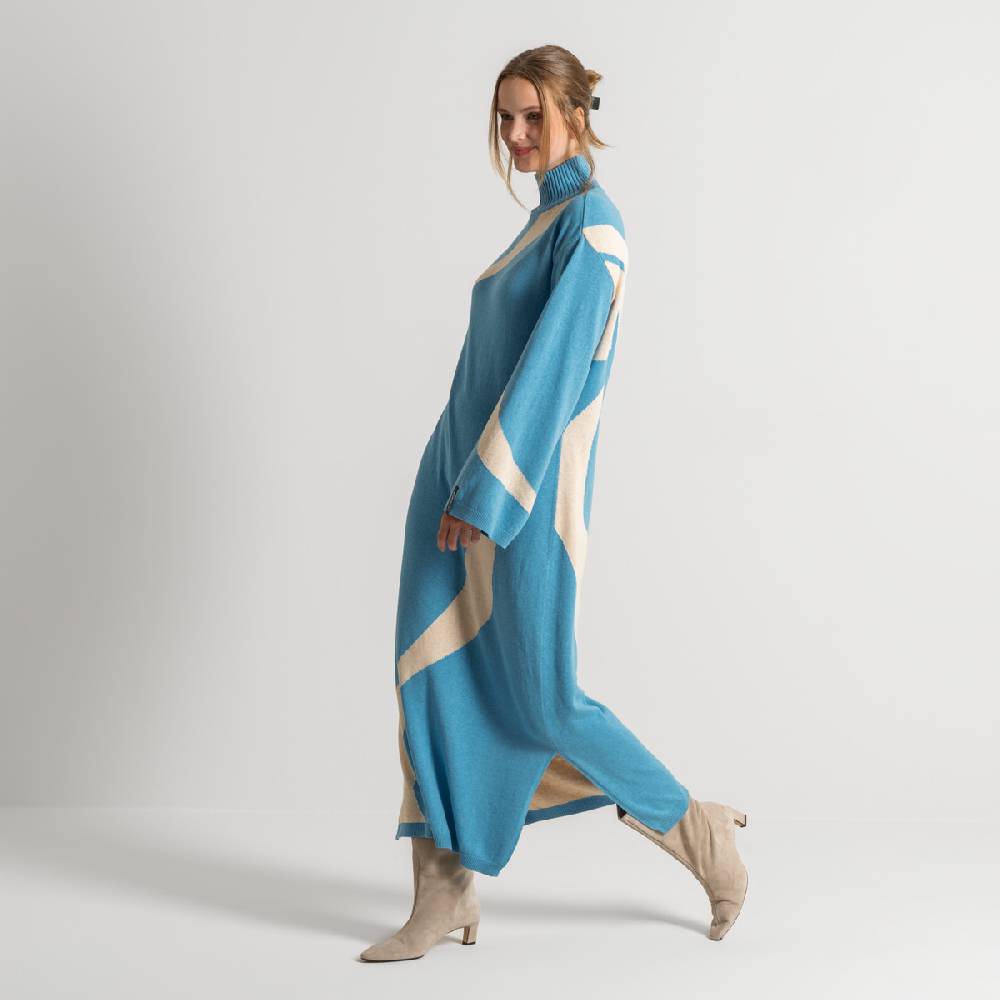 LIVING CRAFTS EELA - Strickkleid - ARTA Begrenzt auf 3 Tage