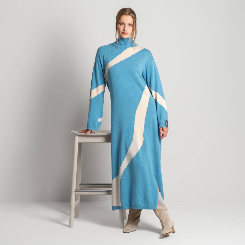 LIVING CRAFTS EELA - Strickkleid - ARTA Begrenzt auf 3 Tage