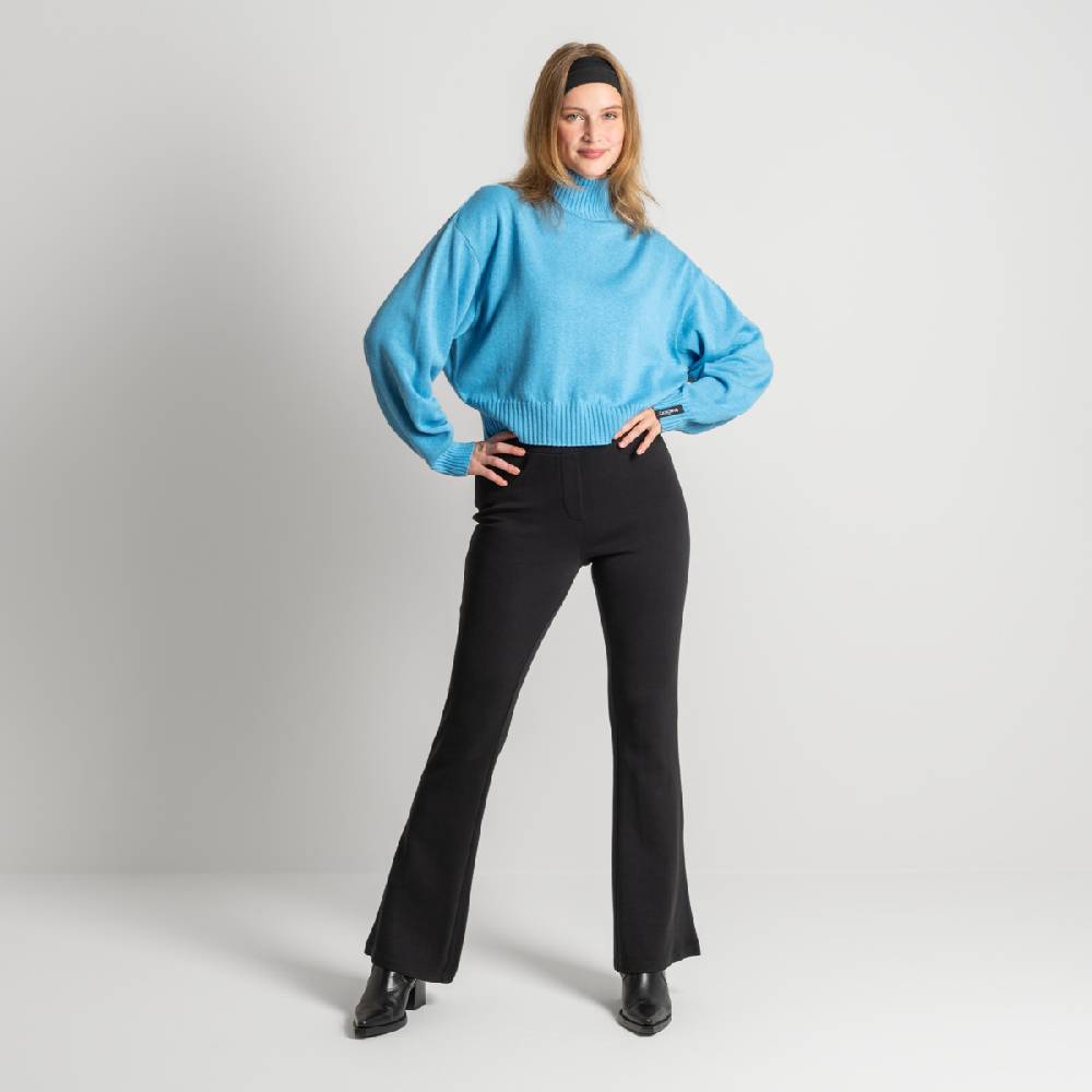 LIVING CRAFTS EUGENIE - Oversized Pullover - Cool Blue Black Friday Preise