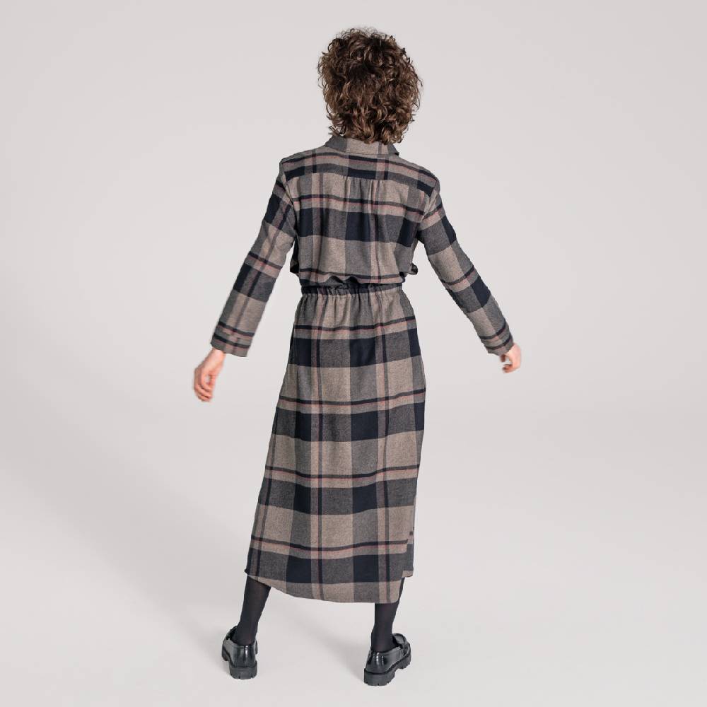 LIVING CRAFTS CHARU - Kleid - Black Check Hotsell