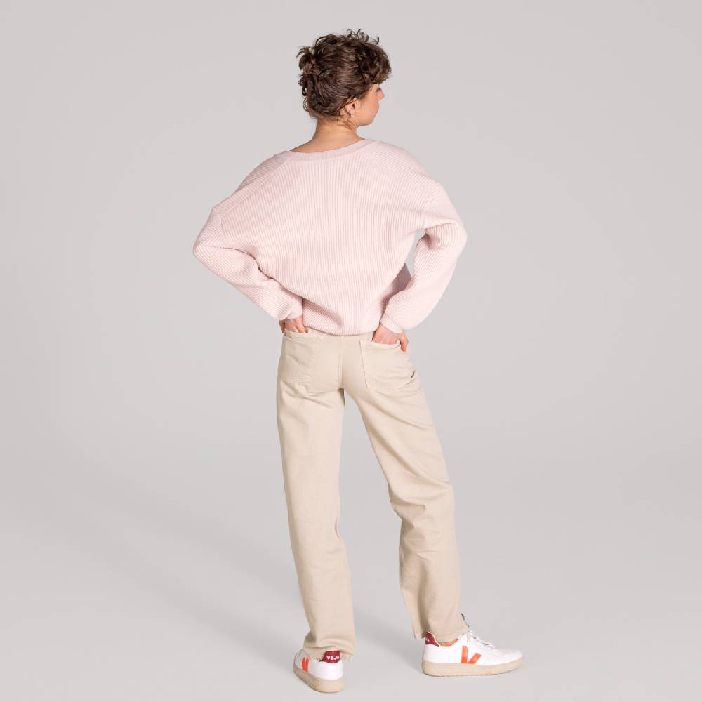 LIVING CRAFTS ALFREY - Strickjacke boxy - Nude Rabatt