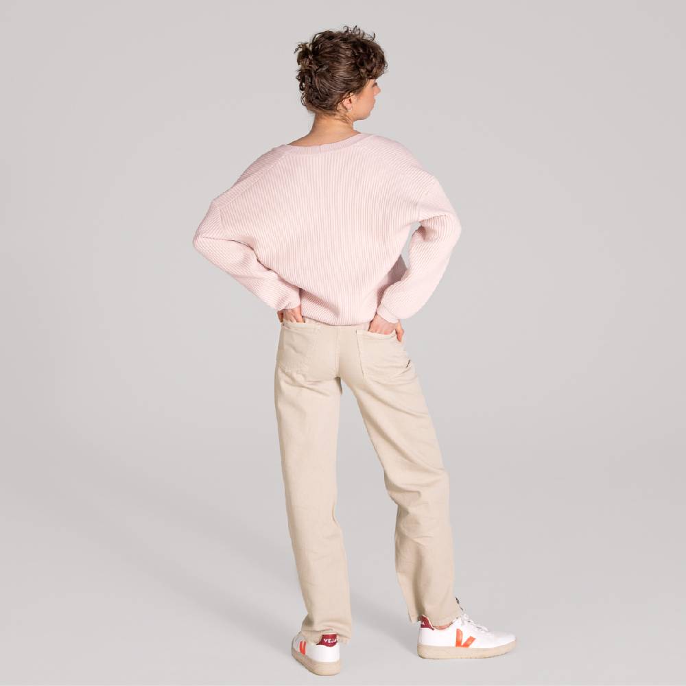LIVING CRAFTS ANOUK - Color Denim - Offwhite Begrenztes Angebot