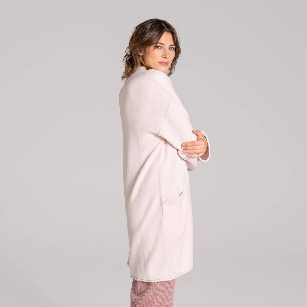 LIVING CRAFTS ANIEK - Strickjacke lang - Nude Saisonschlussverkauf