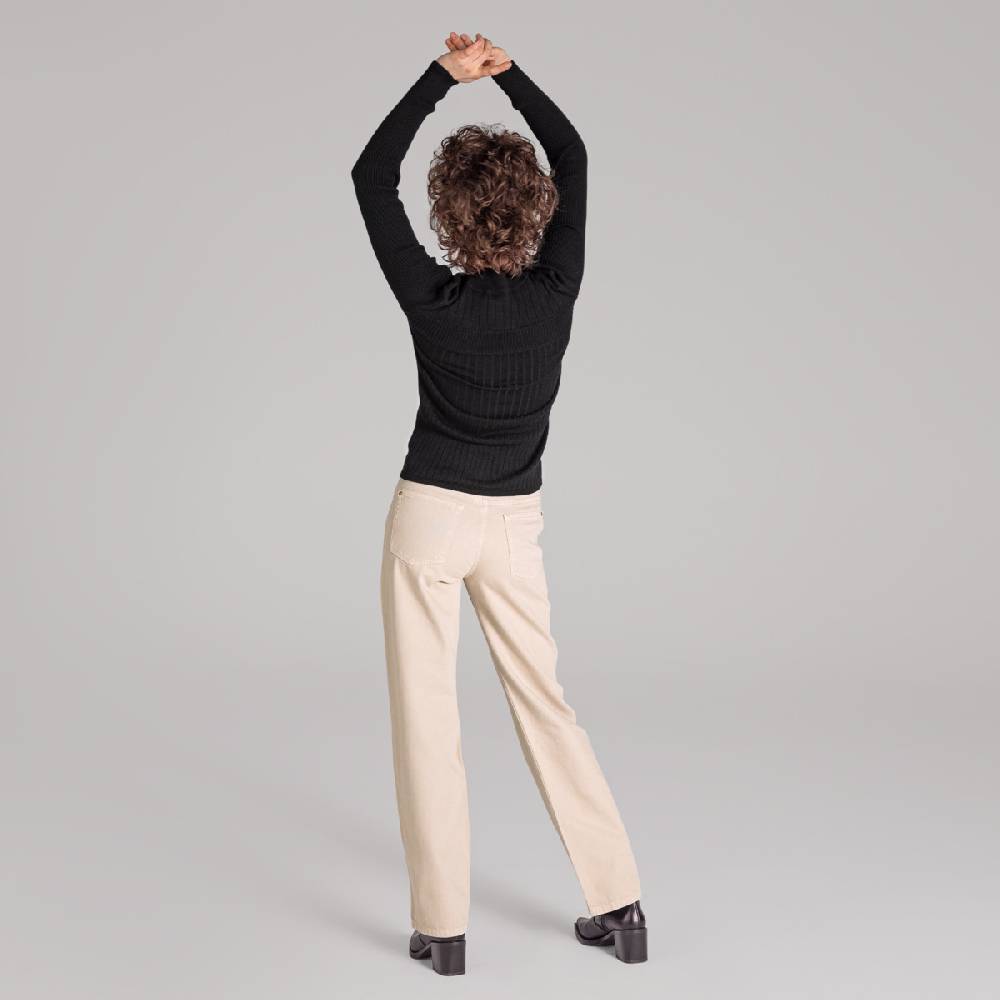 LIVING CRAFTS ABIONA - Langarm-Shirt - Off Black Jubiläumsangebot