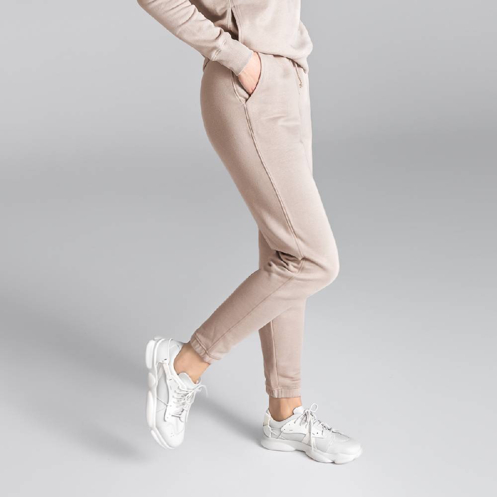 LIVING CRAFTS AHNOA - Sweat Pants - Light Grey Green Lagerräumung