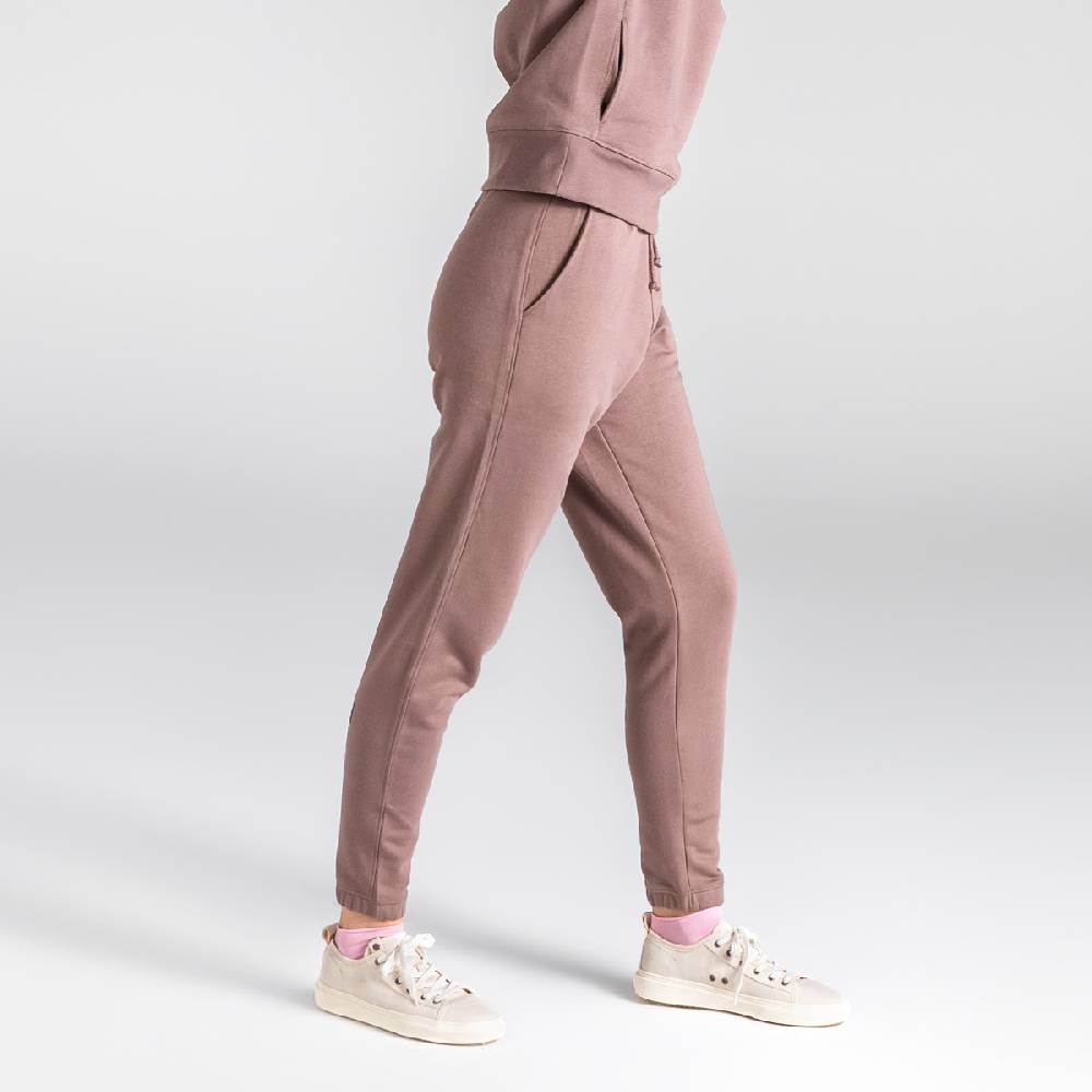 LIVING CRAFTS AHNOA - Sweat Pants - Mauve Heißer Verkauf