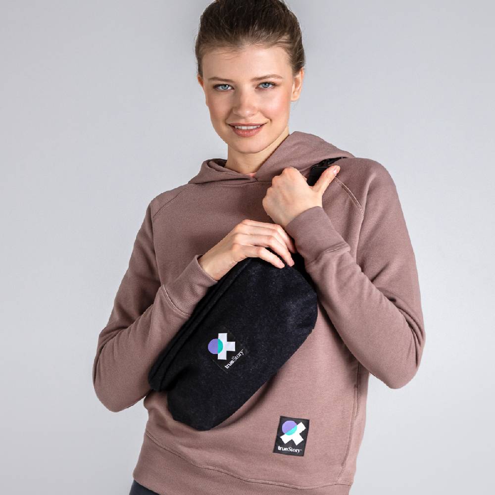 LIVING CRAFTS AMADA - Hipbag - Anthracite Online Outlet