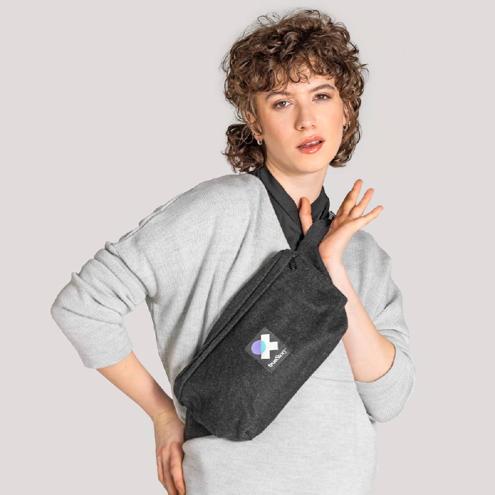 LIVING CRAFTS AMADA - Hipbag - Anthracite Online Outlet