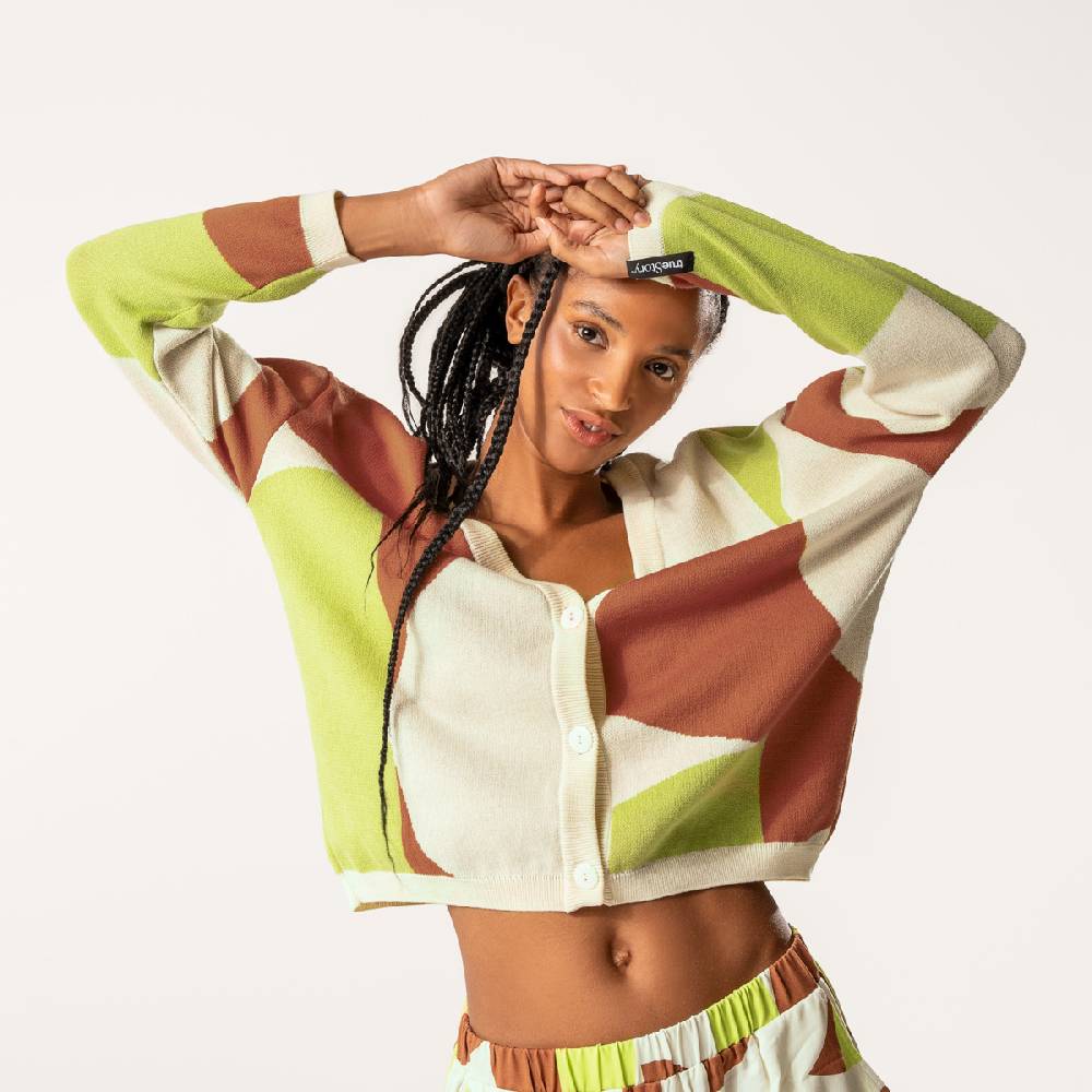 LIVING CRAFTS DELORA - Strickjacke - Art 7 Saisonale Angebote