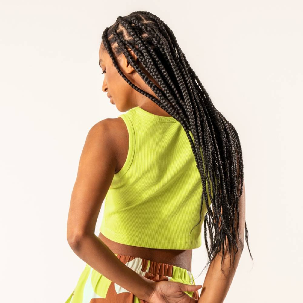 LIVING CRAFTS DEMI - Ripp-Crop-Top - Pear JETZT KAUFEN
