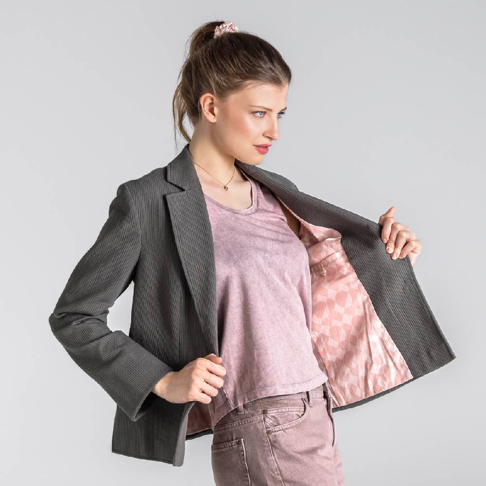 LIVING CRAFTS BEX - Blazer - Erde Letzter Tag