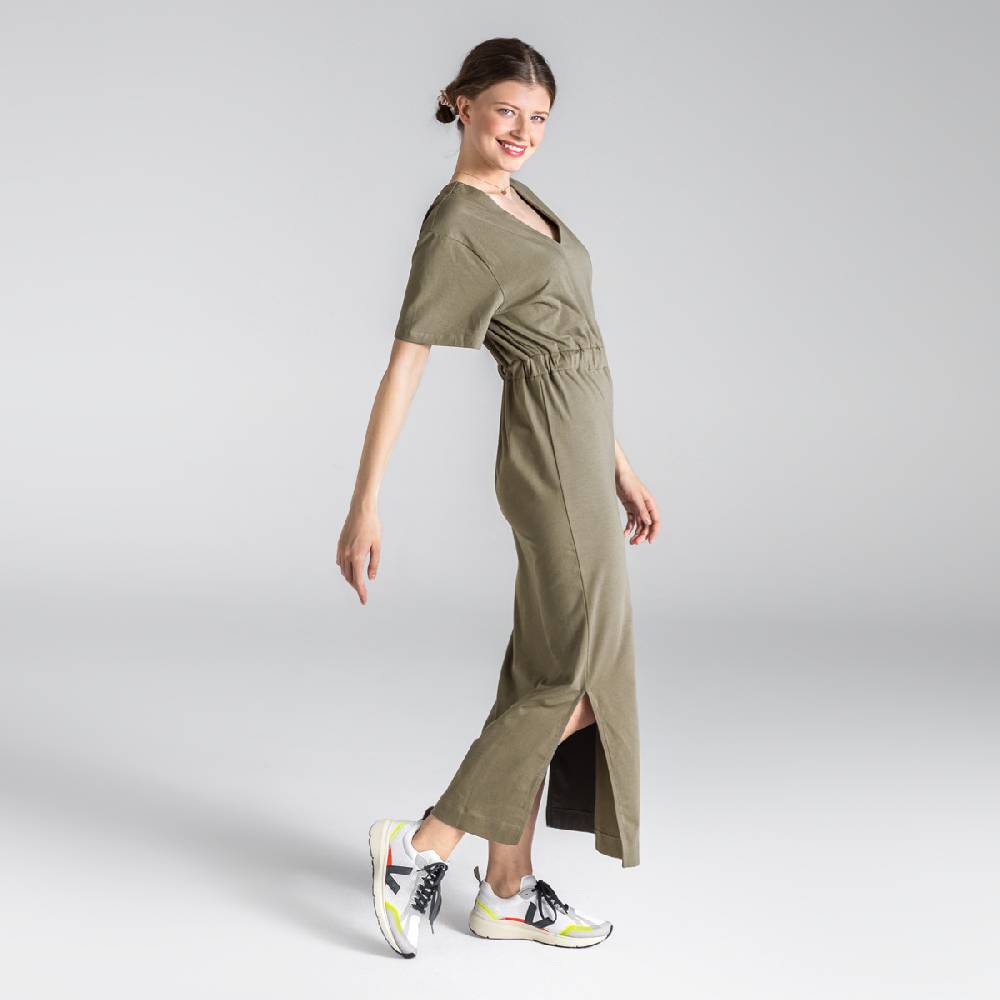 LIVING CRAFTS BAHATI - Kleid - Khaki Nur für heute