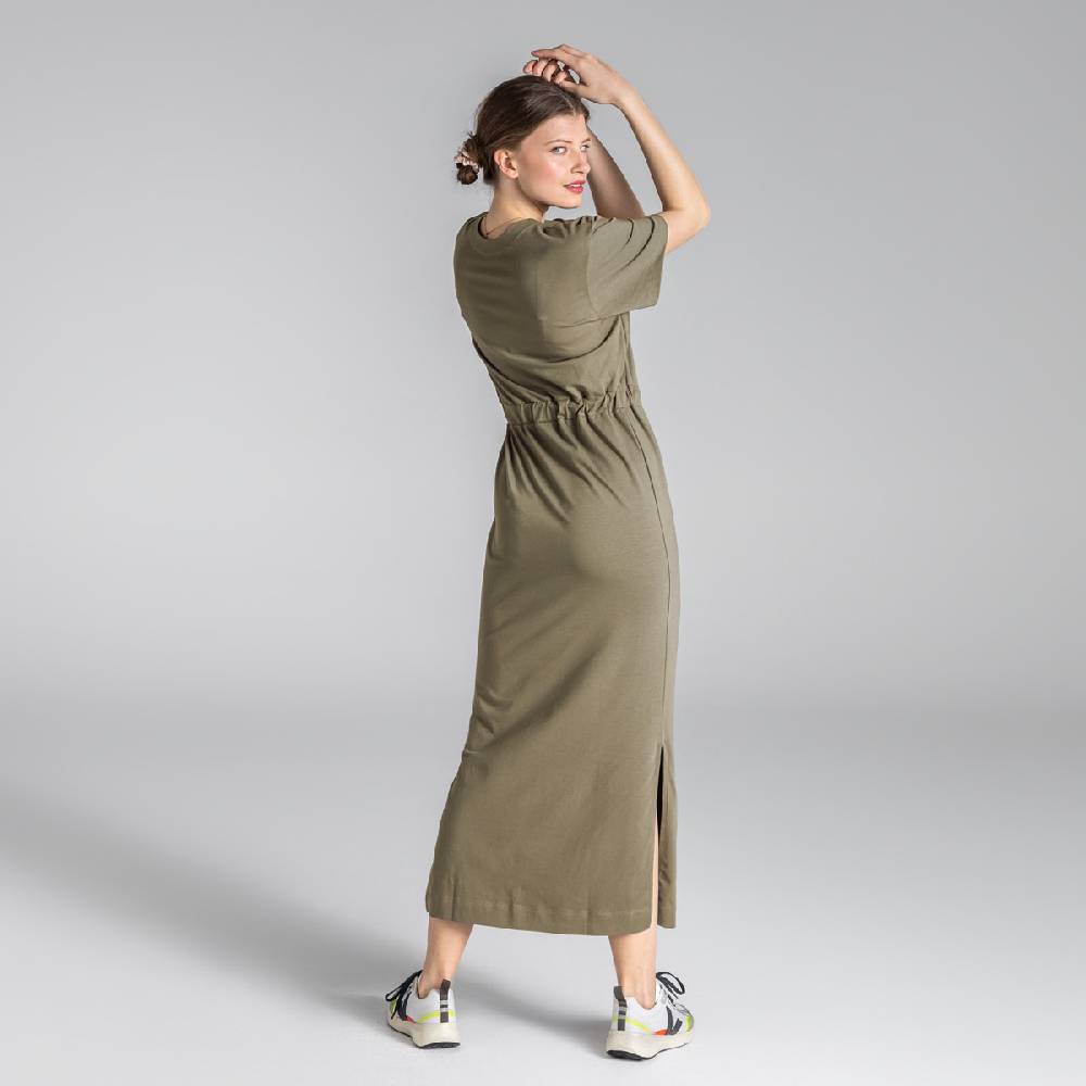 LIVING CRAFTS BAHATI - Kleid - Khaki Nur für heute