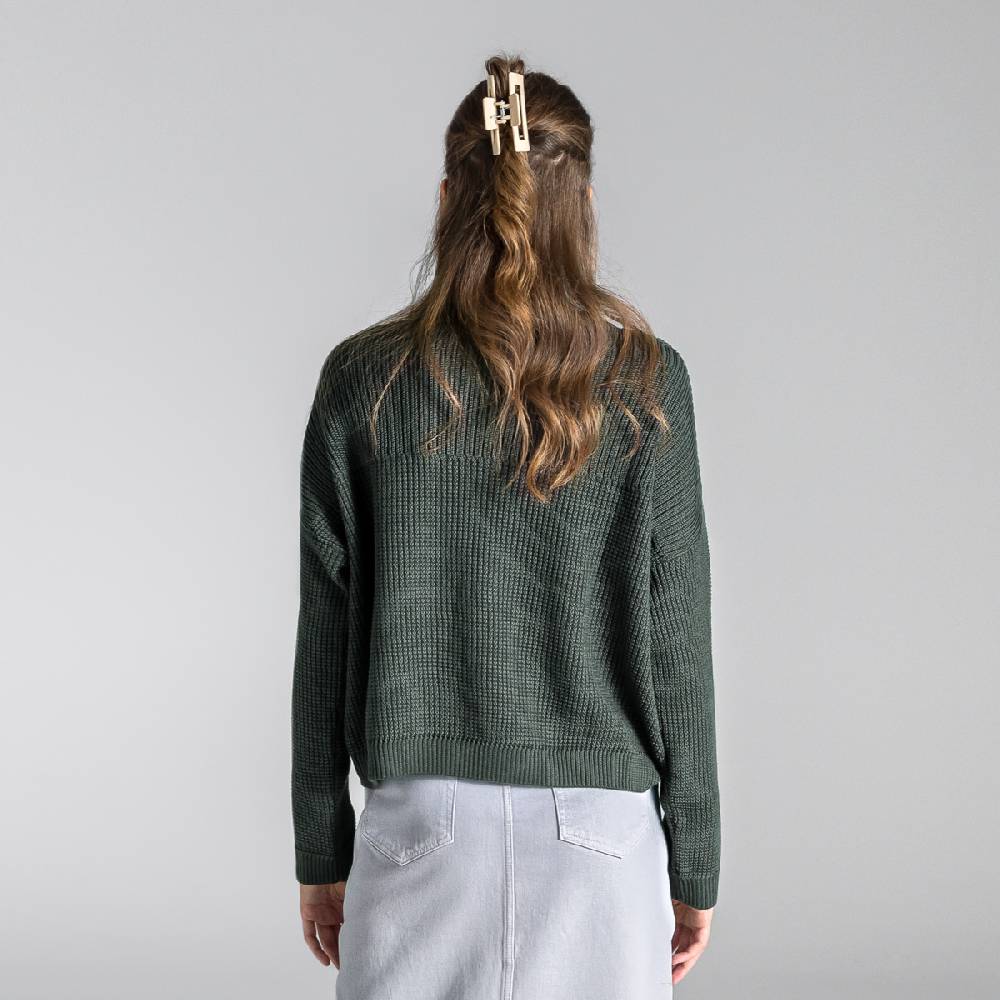 LIVING CRAFTS BEEKE - Pullover - Dark Khaki Sonderangebot der Fabrik