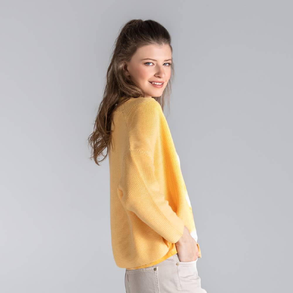 LIVING CRAFTS BINE - Strickjacke - Sunbleached Super Rabatt