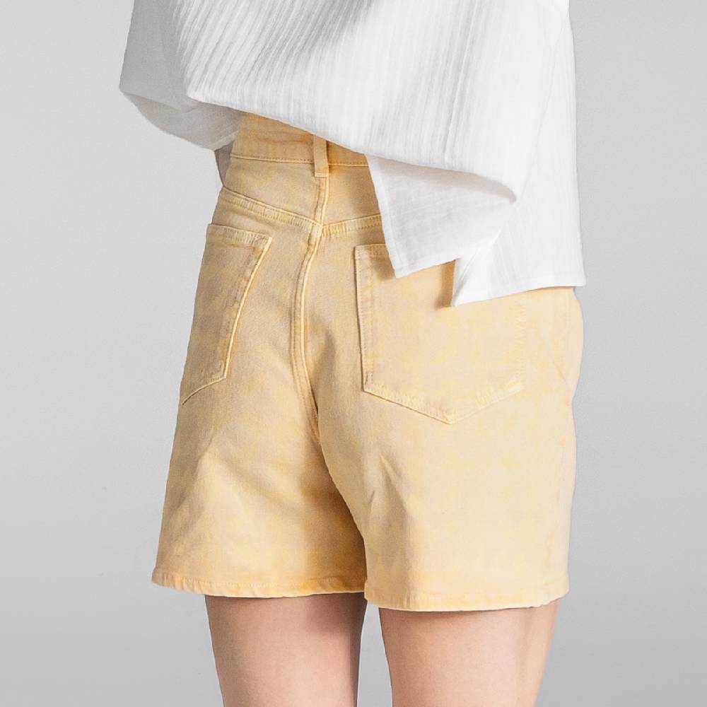 LIVING CRAFTS BONTJE - Jeans Shorts - Yellow Begrenzt auf 3 Tage