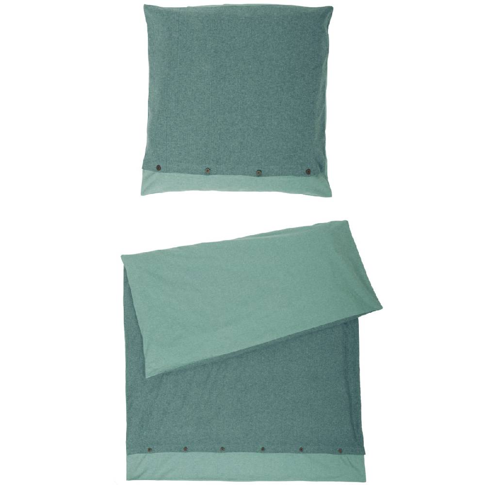 LIVING CRAFTS SARENTINO - Bettwäsche-Set, 2-teilig - Atlantic Sea Im Verkauf