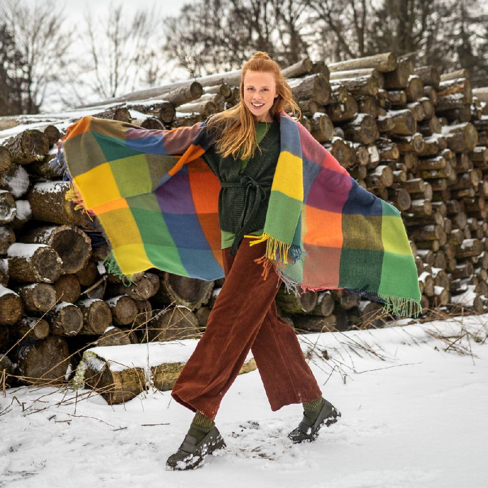 LIVING CRAFTS NORTHERN LIGHTS - Decke - Multicolor Rabatte dieses Monats