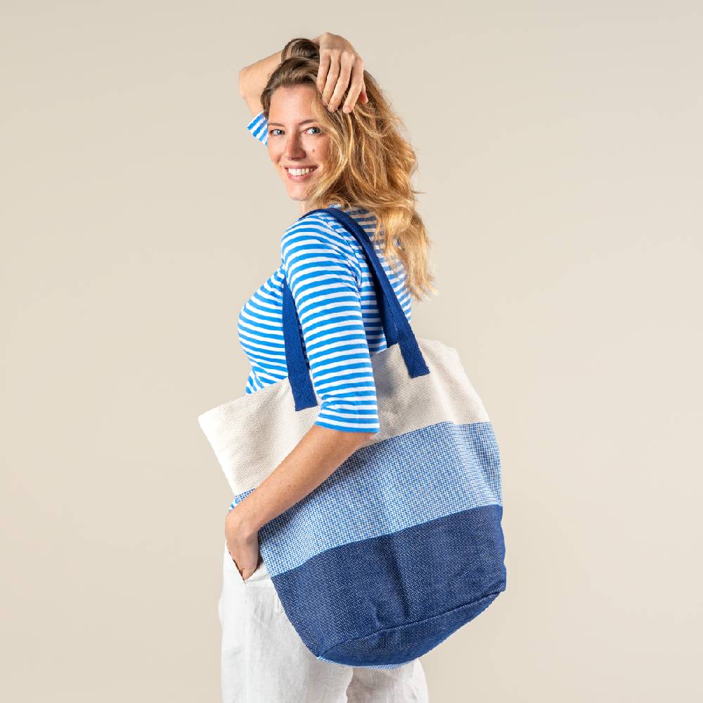 LIVING CRAFTS OMAN - Shopper - Shades of Denim Auslauf