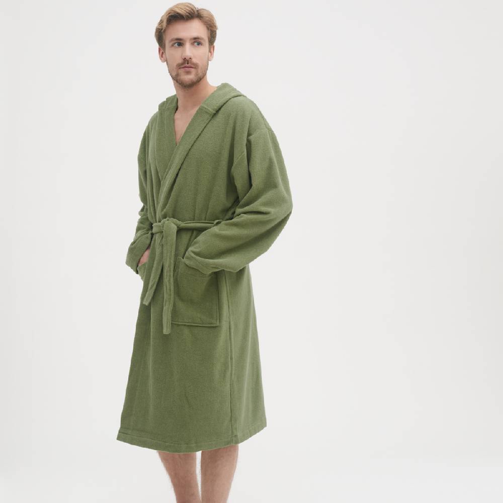 LIVING CRAFTS ORLANDO - Bademantel - Khaki Hotsell