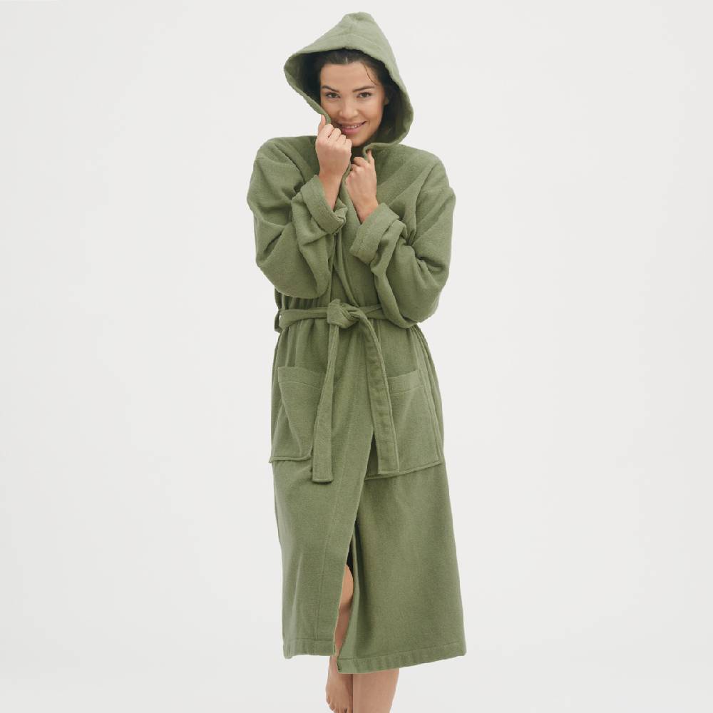 LIVING CRAFTS ORLANDO - Bademantel - Khaki Hotsell