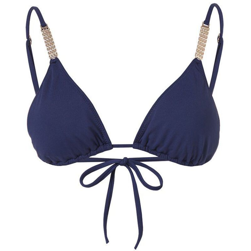 BIKINIS Maldives Padded Triangel Bikini Navy Clearance-Verkauf