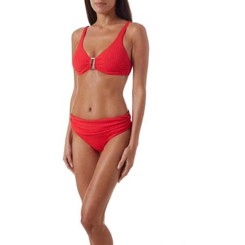 BIKINIS Bel Air Bügel Bikini Red Ribbed Begrenzt auf 3 Tage