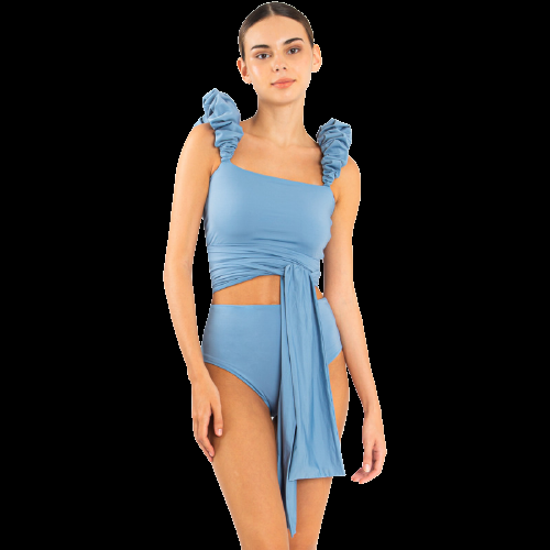 BIKINIS Duna Bikini Steel Blue Im Verkauf