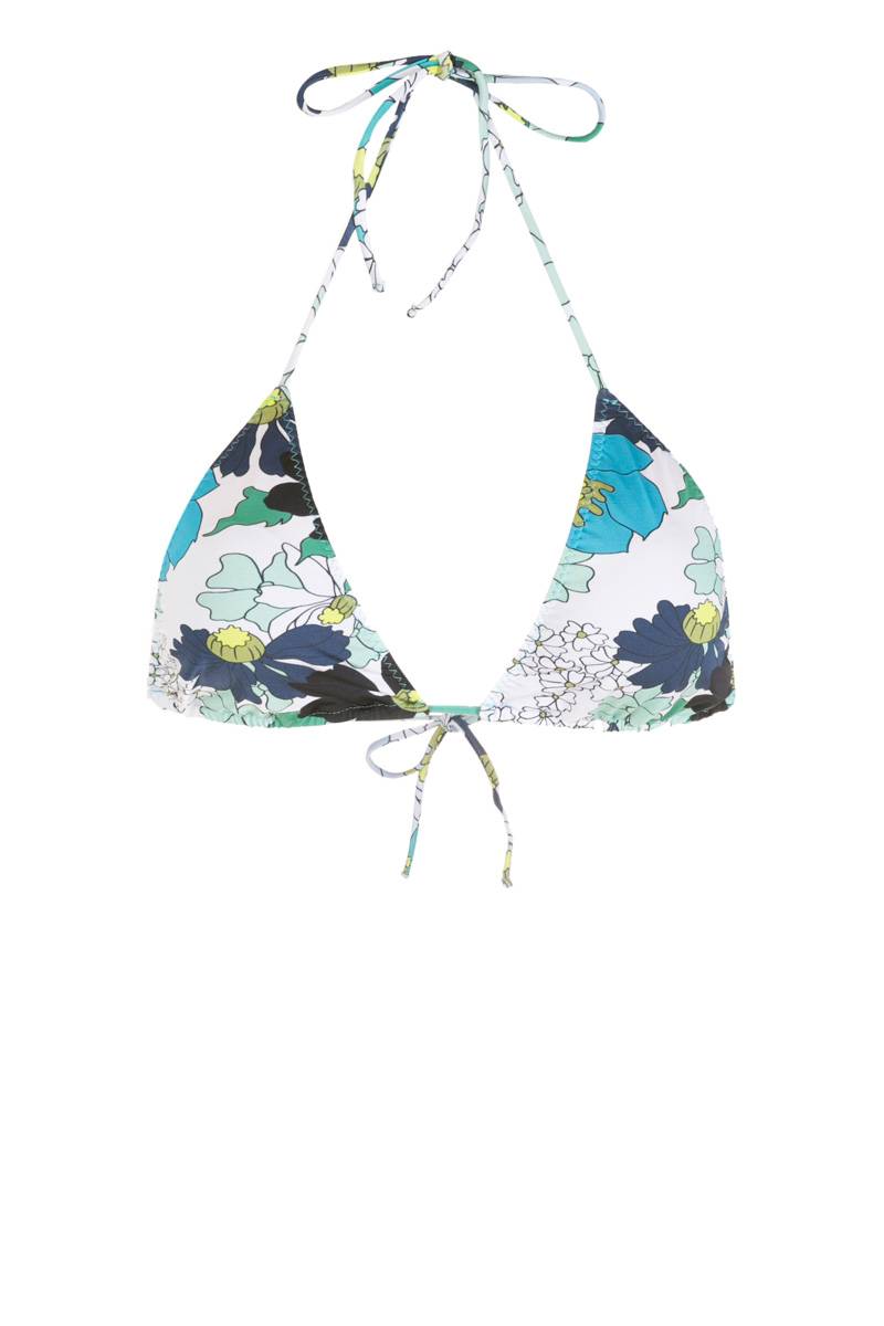 BIKINIS Aava Padded Triangel Bikini Blau Schlussverkauf