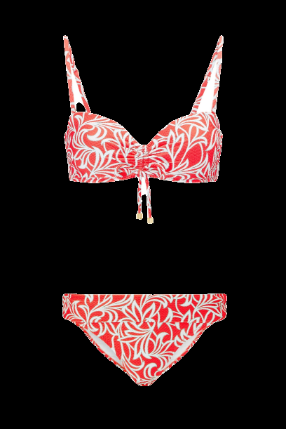 BIKINIS Coral Gardens Padded Bandeau Bikini Online Outlet