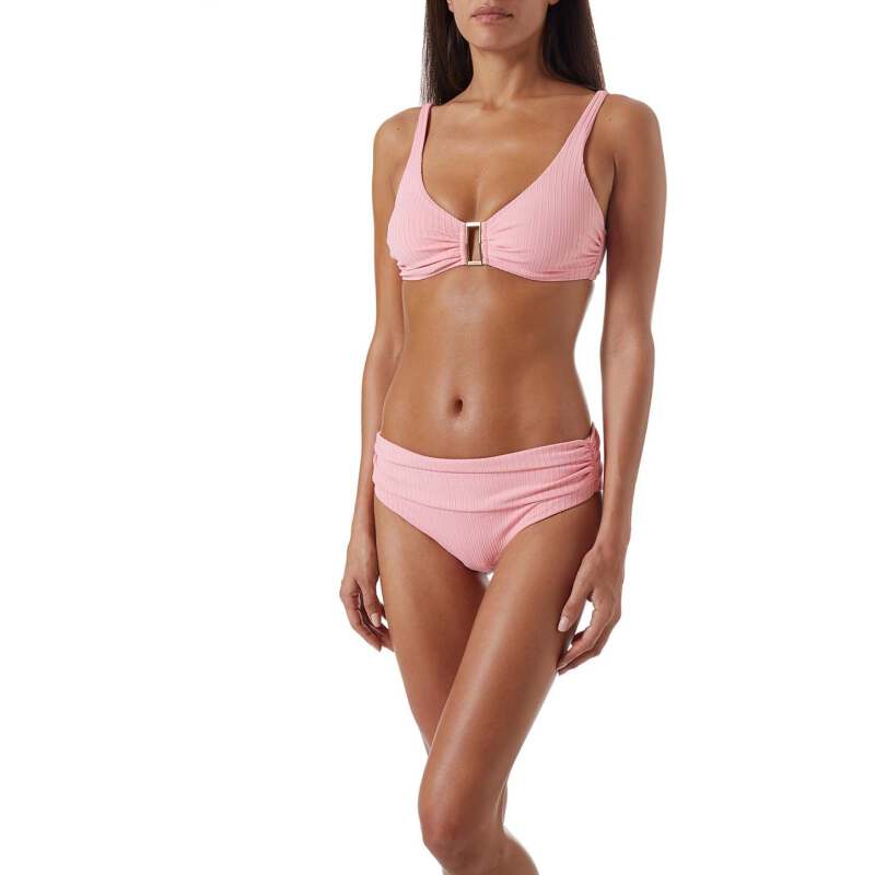 BIKINIS Bel Air Bügel Bikini Blush Ribbed Tägliche Deals