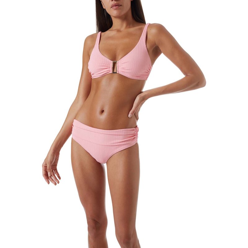 BIKINIS Bel Air Bügel Bikini Blush Ribbed Tägliche Deals