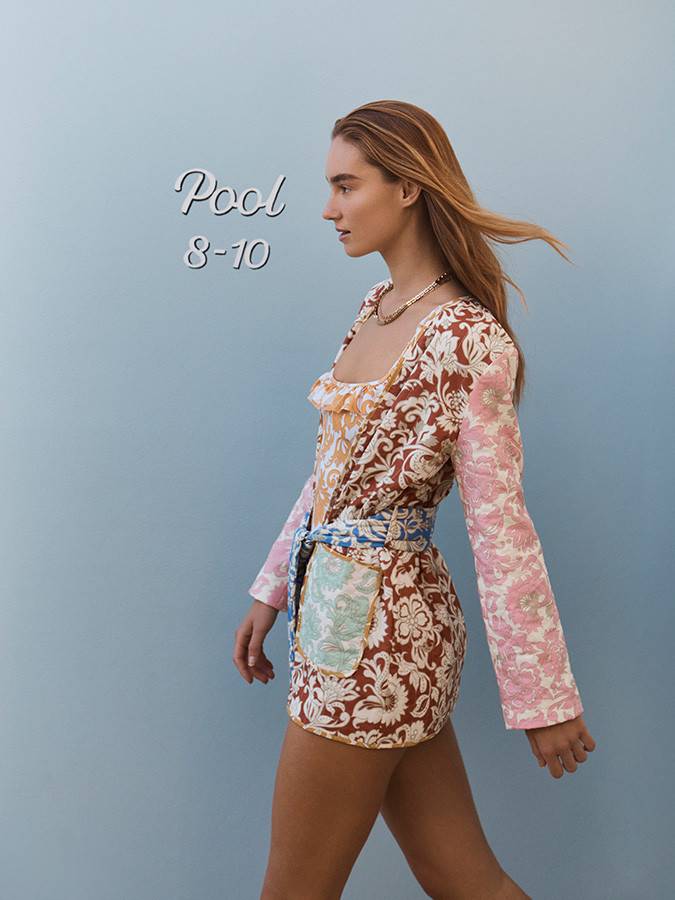 RESORTWEAR Folk Spliced Jacke Super Rabatt