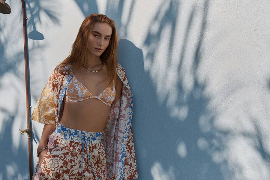 RESORTWEAR Folk Spliced Siesta Hose Riesige Rabatte