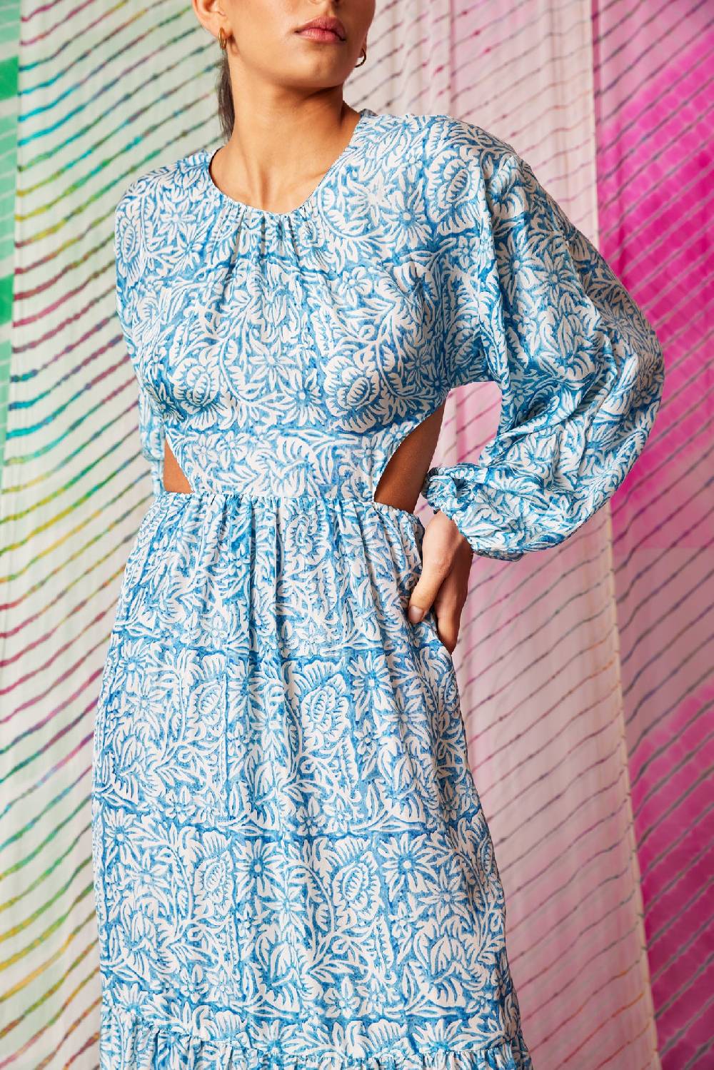 NEUHEITEN Carmen Kleid Brook Stream zollfrei
